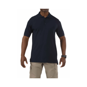 Polo Azul 5.11 UTILITY manga corta 41180