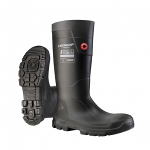 Dunlop Purofort FieldPro Full Safety (Negro/Negro)