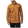 Camisa Gunner Solid de manga ancha