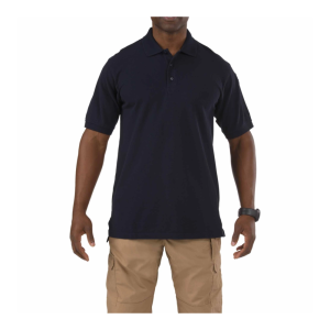 Polo Azul 5.11 PROFESIONAL manga corta 41060