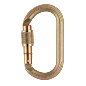 Mosquetón de acero oval M-72 SL Petzl