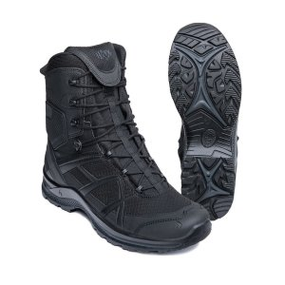 BLACK EAGLE ATHLETIC 2.0 T ALTO NEGRO - CON CIERRE LATERAL