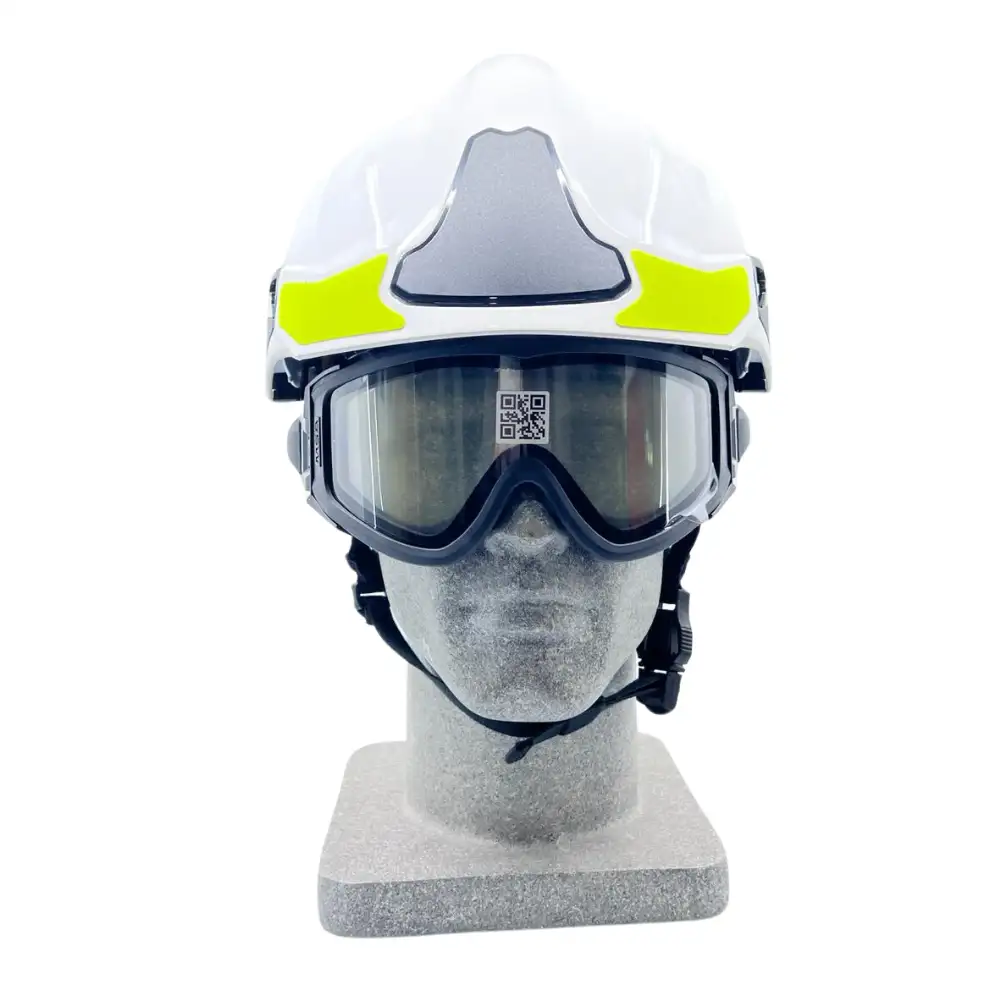 Casco MSA GALLET F2 XR blanco con gafas