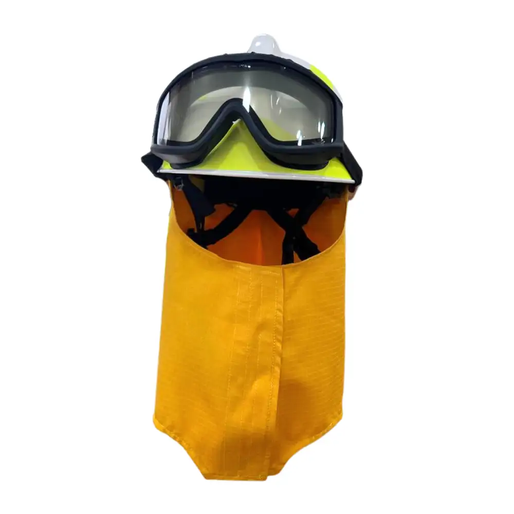 Cubrenuca integral DIFIRE amarillo para casco Gallet F2 XR
