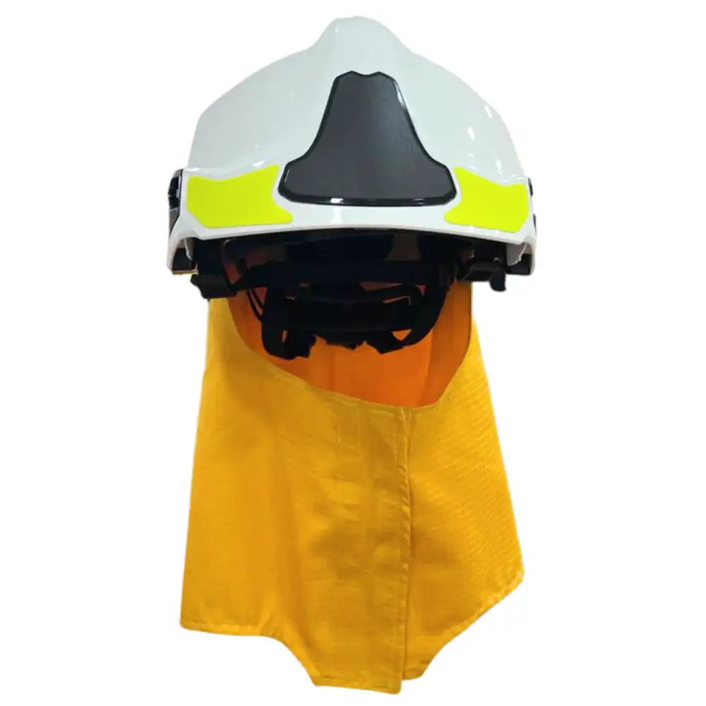 Cubrenuca integral DIFIRE amarillo para casco Gallet F2 XR